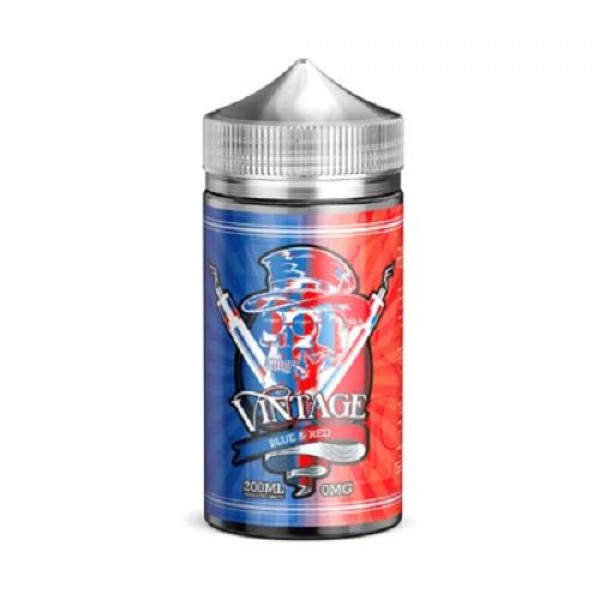 Blue & Red 200ml E-Liquid By Vintage