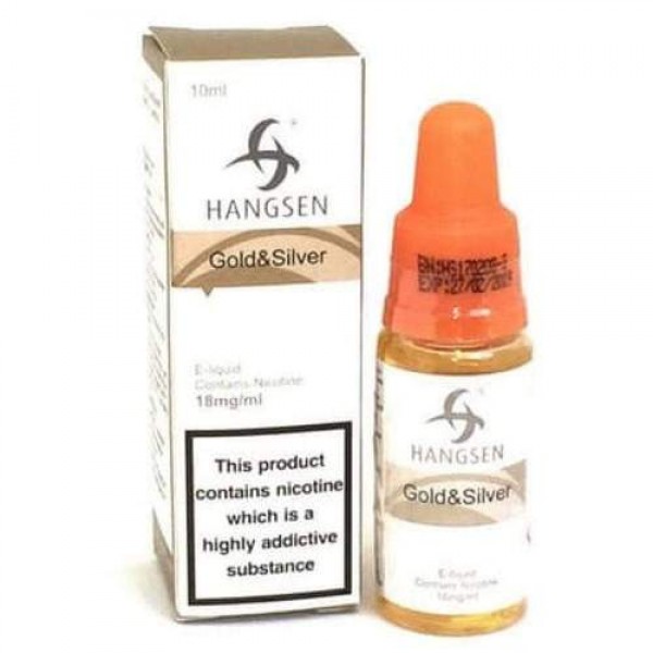 Gold & Silver 10 X 10ml Eliquid by Hangsen