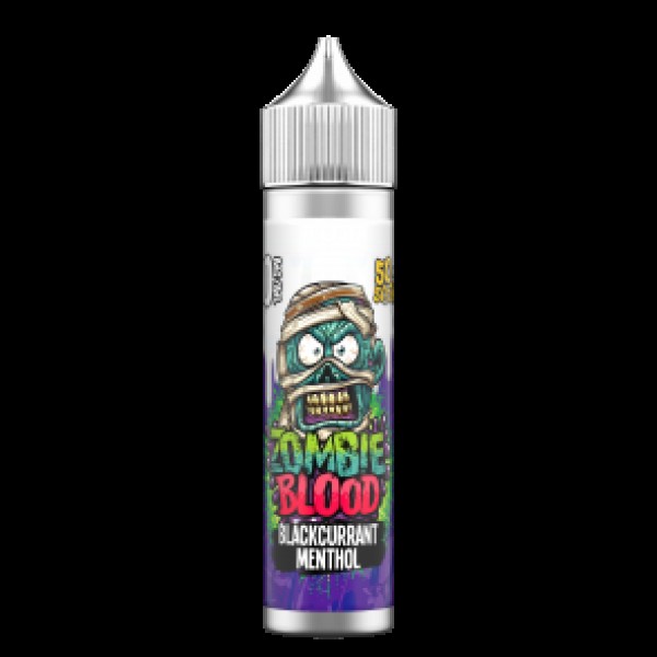 Blackcurrant Menthol 50ml E-Liquid By Zombie Blood