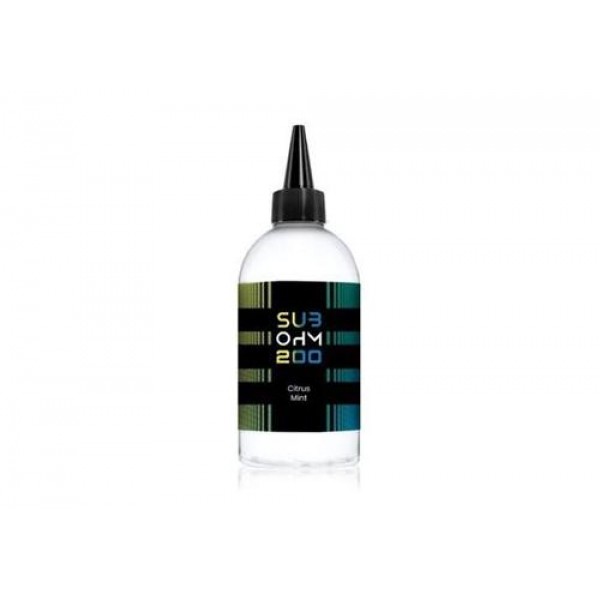 Citrus Mint 200ml E-Liquid By Sub Ohm 200