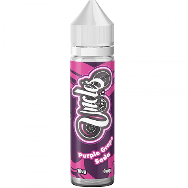 Purple Grape Soda 50ml E-Liquid By Uncles Vape Co.