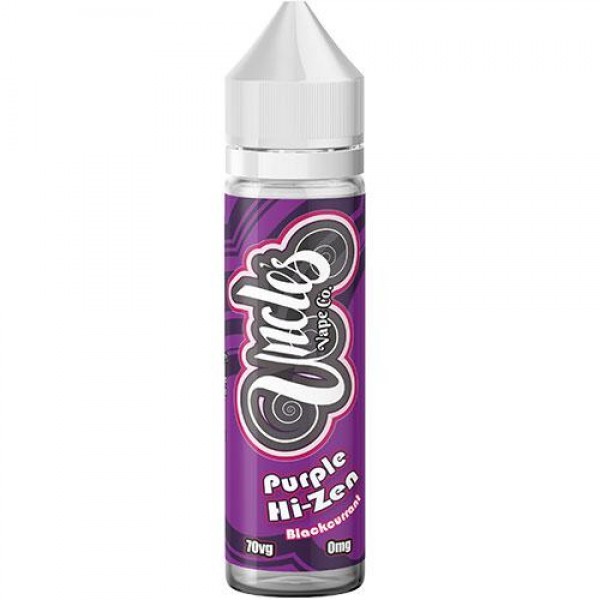 Purple Hi-Zen Blackcurrant 50ml E-Liquid By Uncles Vape Co.