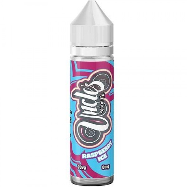 Raspberry Ice 50ml E-Liquid By Uncles Vape Co.