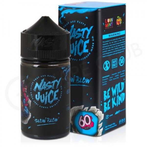 Slow Blow 50ml E Liquid by Nasty Juice | BUY 2 GET 1 FREE