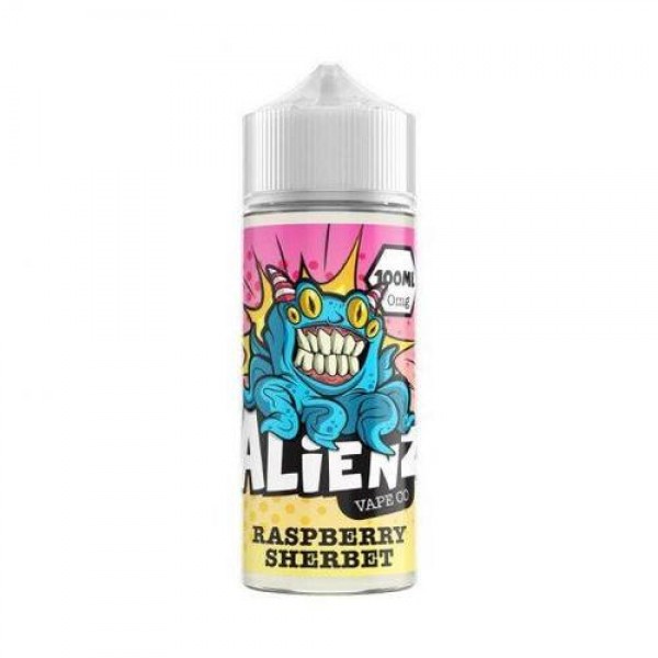 Raspberry Sherbet 100ml E-Liquid By Alienz Vape Co | BUY 2 GET 1 FREE