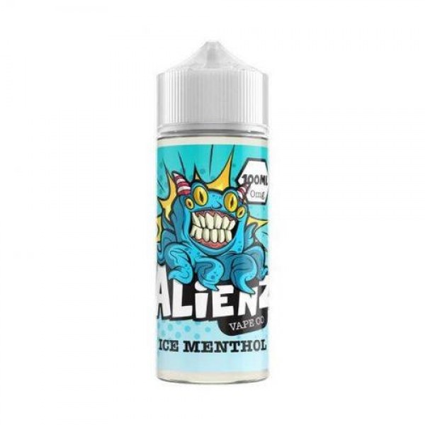 Ice Menthol 100ml E-Liquid By Alienz Vape Co | BUY 2 GET 1 FREE