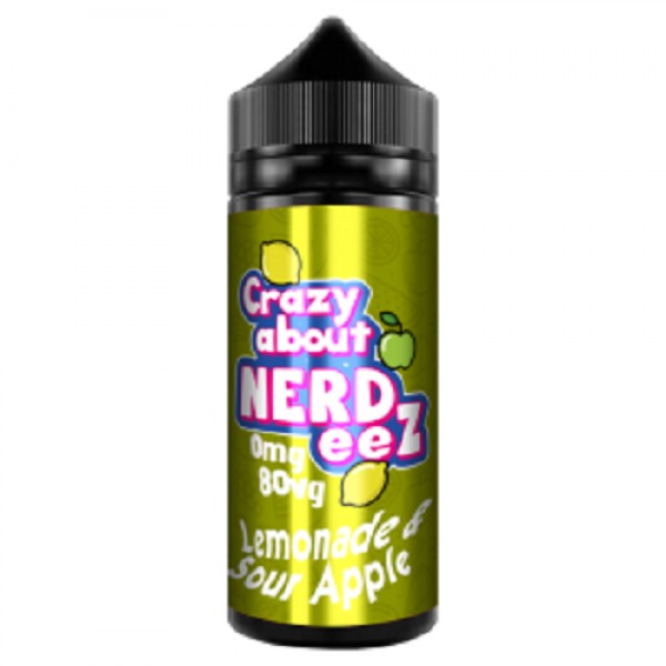 Lemonade & Sour Apple 100ml E-Liquid By Crazy about Nerdeez | BUY 2 GET 1 FREE