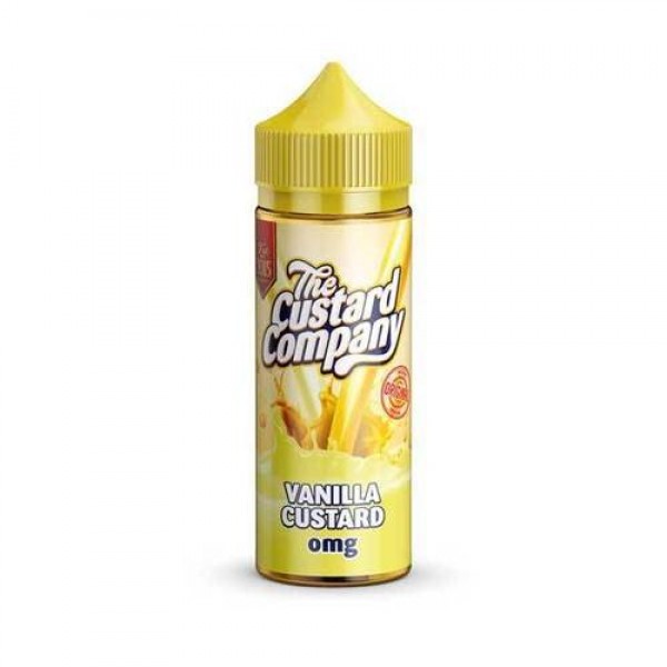 Vanilla Custard 100ml E-Liquid By The Custard Company | BUY 2 GET 1 FREE