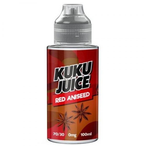 Red Aniseed 100ml E-Liquid By Kuku Juice