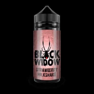 Strawberry Milkshake 100ml E-Liquid By Black Widow | BUY 2 GET 1 FREE