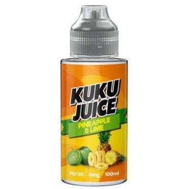 Pineapple & Lime 100ml E-Liquid By Kuku Juice