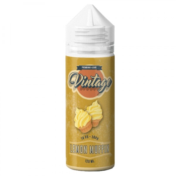 Lemon Muffin 100ml E-Liquid By Vintage | BUY 2 GET 1 FREE