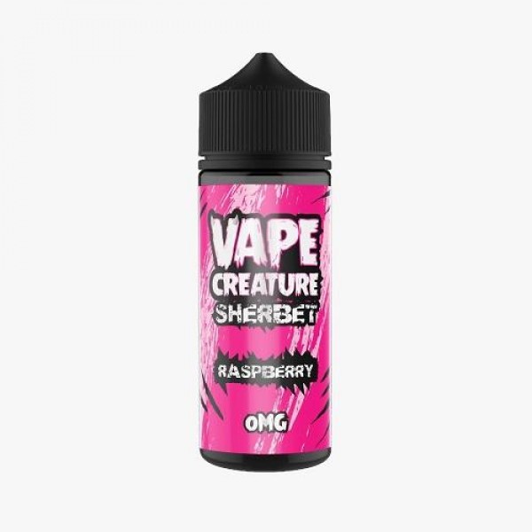 Raspberry SHERBET 100ml E-Liquid By Vape Creature | BUY 2 GET 1 FREE