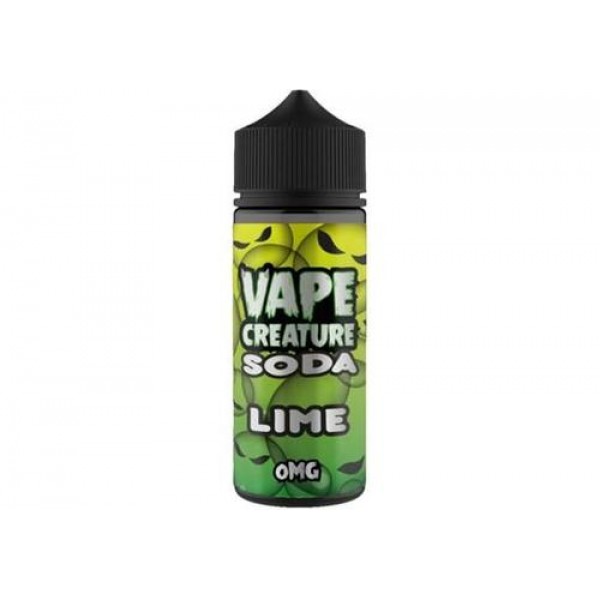 Lime SODA 100ml E-Liquid By Vape Creature | BUY 2 GET 1 FREE