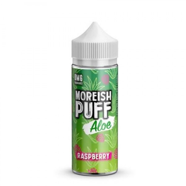 Raspberry ALOE 100ml E-Liquid By Moreish Puff