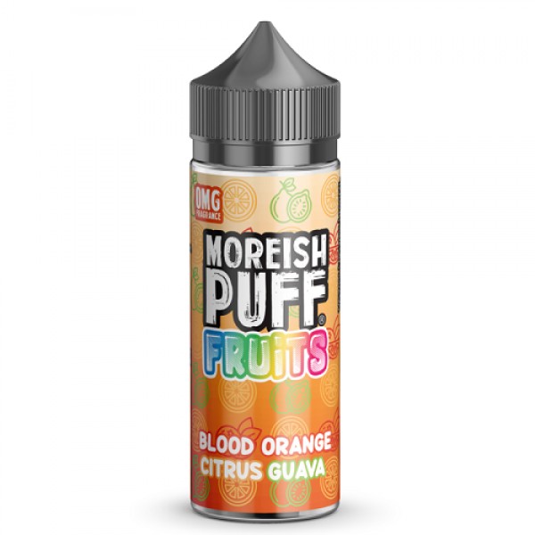 Blood Orange & Citrus Guava FRUITS 100ml E-Liquid By Moreish Puff