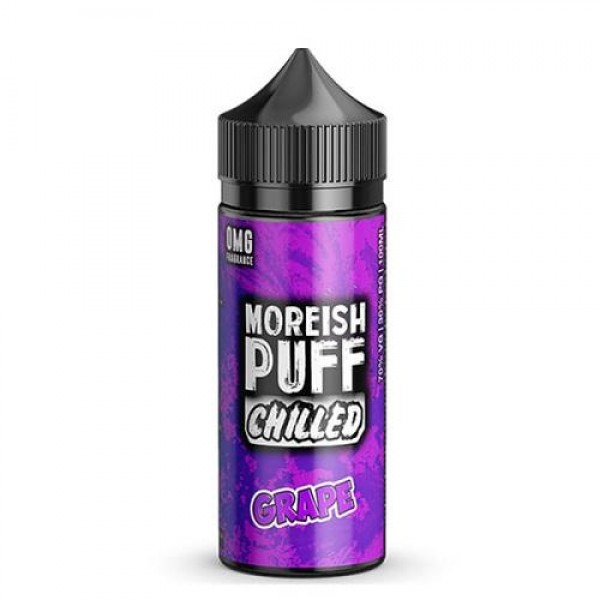 Grape CHILLED 100ml E-Liquid By Moreish Puff