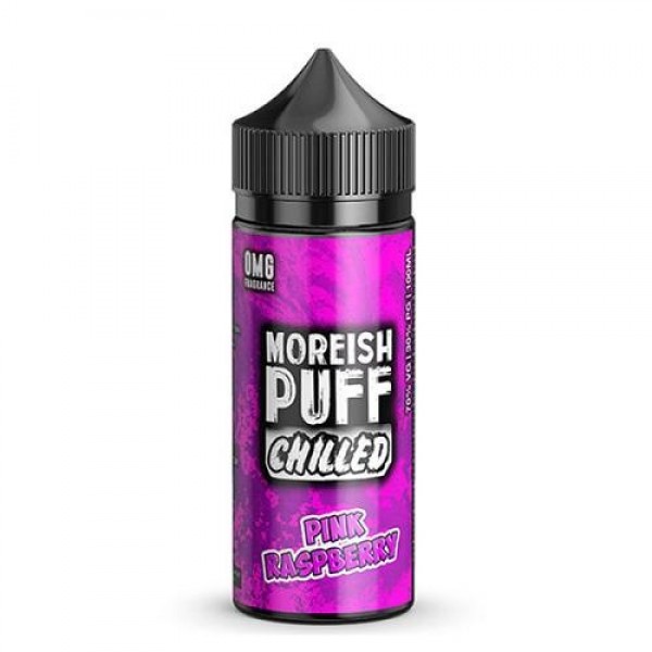 Pink Raspberry CHILLED 100ml E-Liquid By Moreish Puff