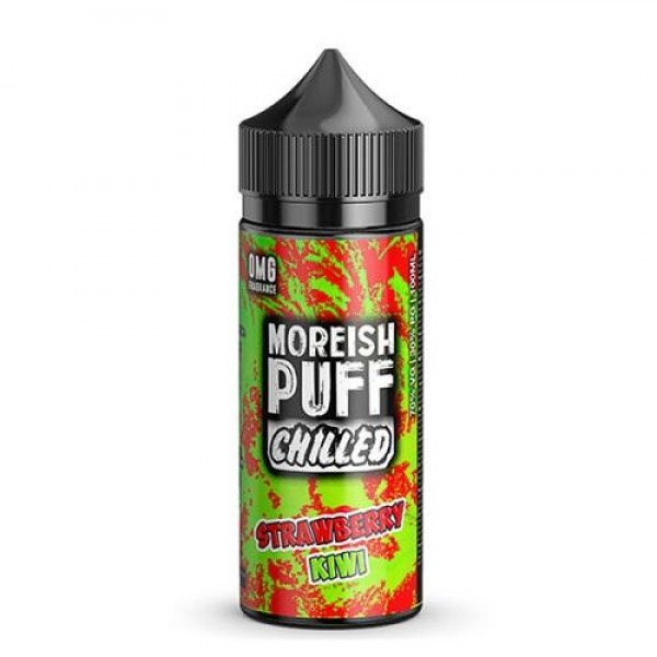 Strawberry Kiwi CHILLED 100ml E-Liquid By Moreish Puff