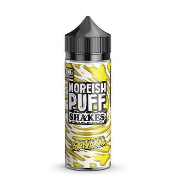 Banana SHAKES 100ml E-Liquid By Moreish Puff