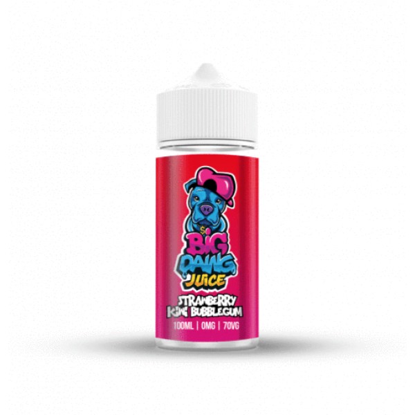 Strawberry Kiwi Bubblegum E Liquid by Big Dawg Juice 100ml | BUY 2 GET 1 FREE