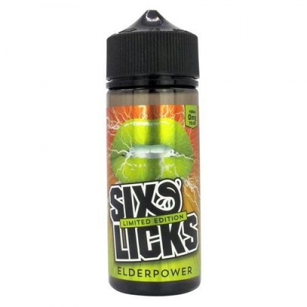 Elder Power 100ml E-Liquid By Six Licks