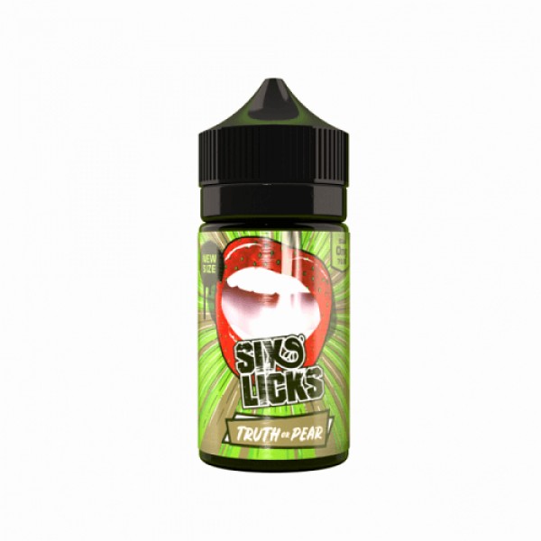 Truth or Pear 50ml E-Liquid By Six Licks