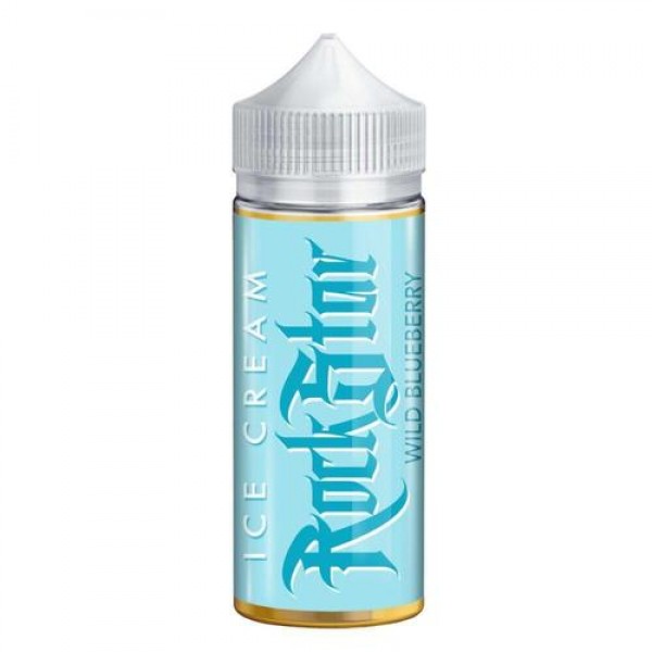 Wild Blueberry ICE CREAM 100ml E-Liquid By Rockstar | BUY 2 GET 1 FREE