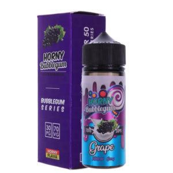 Grape E-Liquid by Horny Bubblegum Series 100ml