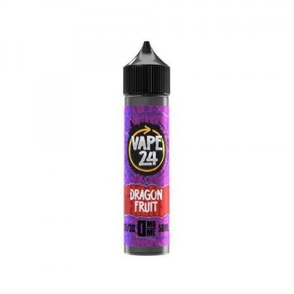 Dragon Fruit 50ml E-Liquid By Vape 24 | BUY 2 GET 1 FREE