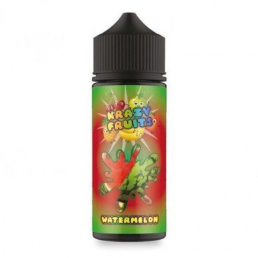 Watermelon Shortfill E Liquid by Krazy Fruits 100ml