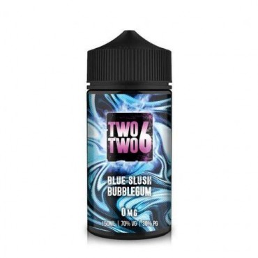 Blue Slush Bubblegum 150ml E-Liquid By Two Two 6