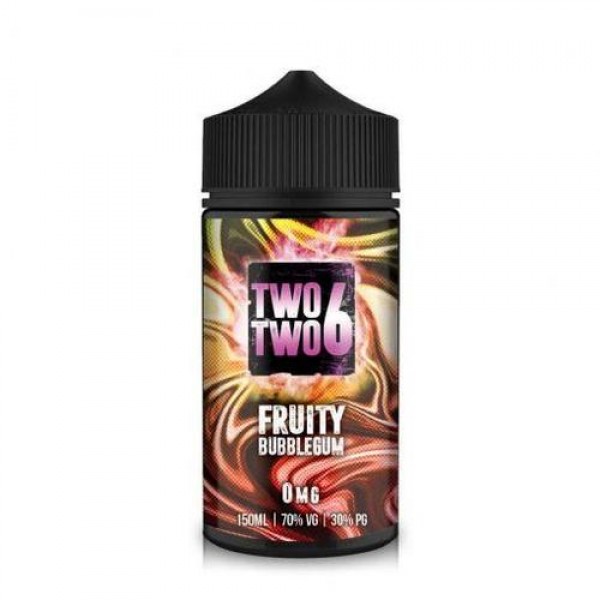 Fruity Bubblegum 150ml E-Liquid By Two Two 6