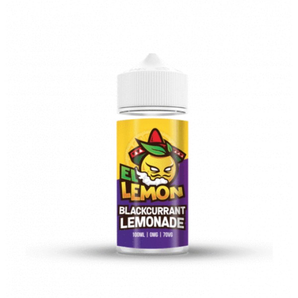 Blackcurrant Lemonade Shortfill E-Liquid by El Lemon 100ml