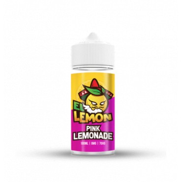 Pink Lemonade Shortfill E-Liquid by El Lemon 100ml