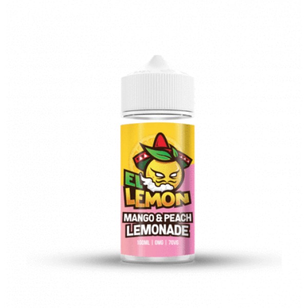 Mango & Peach Lemonade Shortfill E-Liquid by El Lemon 100ml