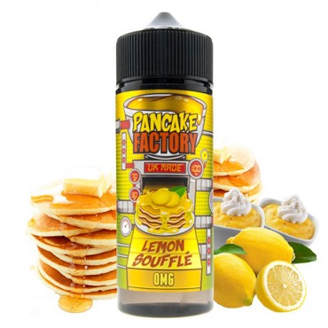 Lemon Souffle Shortfill E Liquid by Pancake Factory 100ml | BUY 2 GET 1 FREE