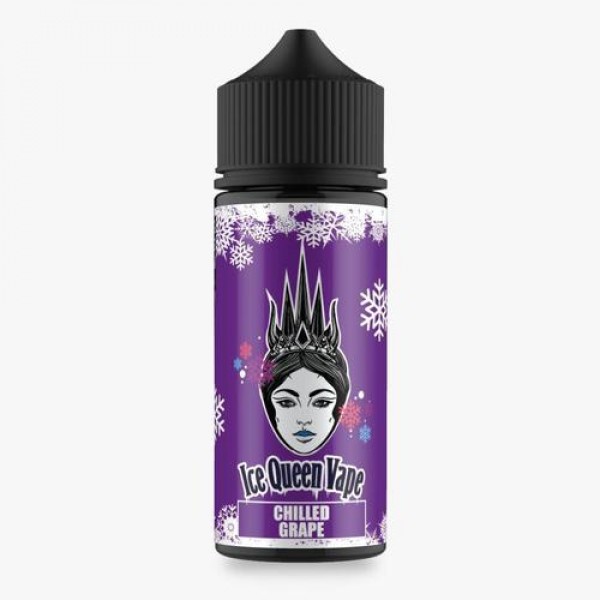 Chilled Grape By Ice Queen Vape | 100ml Shortfill Eliquid | Eiquid Base