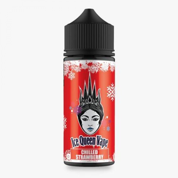 Chilled Strawberry By Ice Queen Vape | 100ml Shortfill Eliquid | Eiquid Base