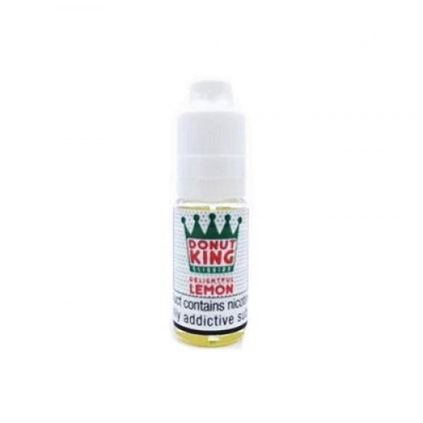 Delightful Lemon Nic Salt 10ml By Donut King 20mg