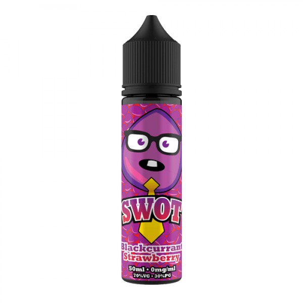 Blackcurrant Strawberry 50ml E-Liquid By SWOT