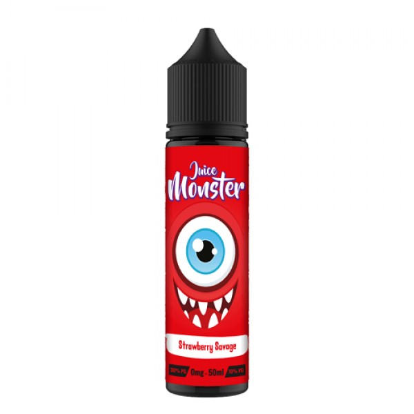 Strawberry Savage 50ml E-Liquid By Juice Monster