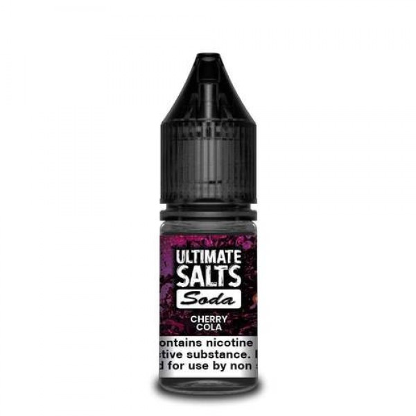 Cherry Cola 10ml Nicsalt Eliquid by Ultimate Salts Soda