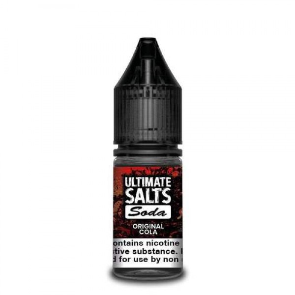 Original Cola 10ml Nicsalt Eliquid by Ultimate Salts Soda