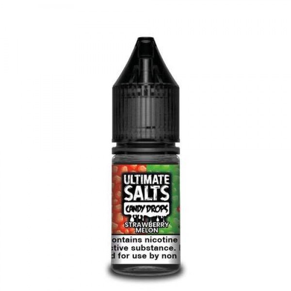 Strawberry Melon 10ml Nicsalt Eliquid by Ultimate Salts Candy Drops