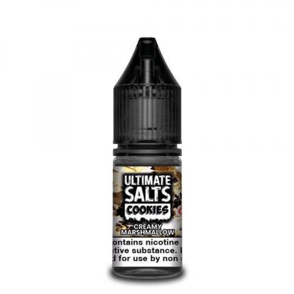 Creamy Marshmallow 10ml Nicsalt Eliquid by Ultimate Salts Cookies