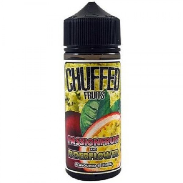 Chuffed - Fruits - Passionfruit and Elderflower - 100ml