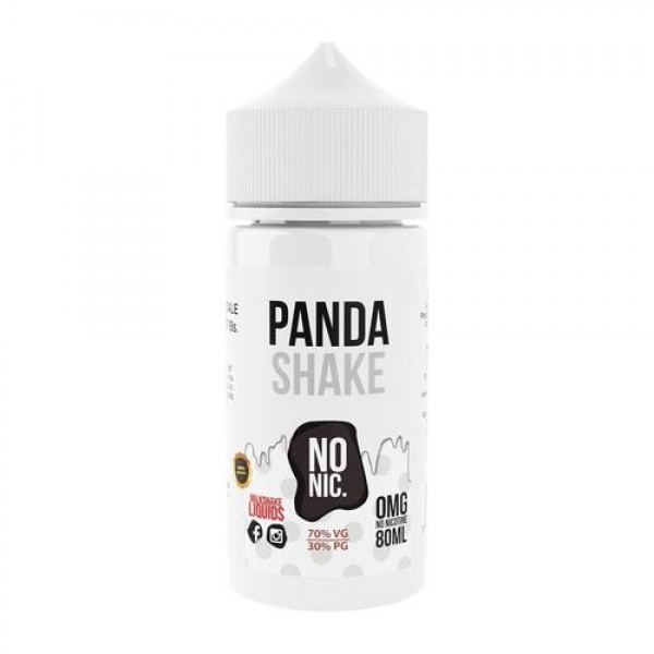 Panda Shake Shortfill E liquid by Milkshake Liquids 80ml