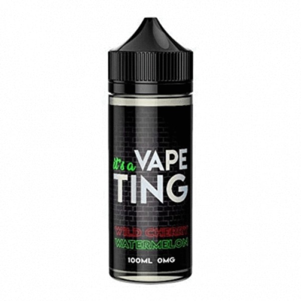 Wild Cherry Watermelon Shortfill E-Liquid by It’s a Vape Ting 100ml | BUY 2 GET 1 FREE