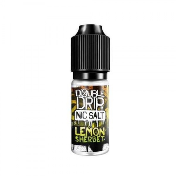 Lemon Sherbet 10ml Nicsalt Eliquid by Double Drip